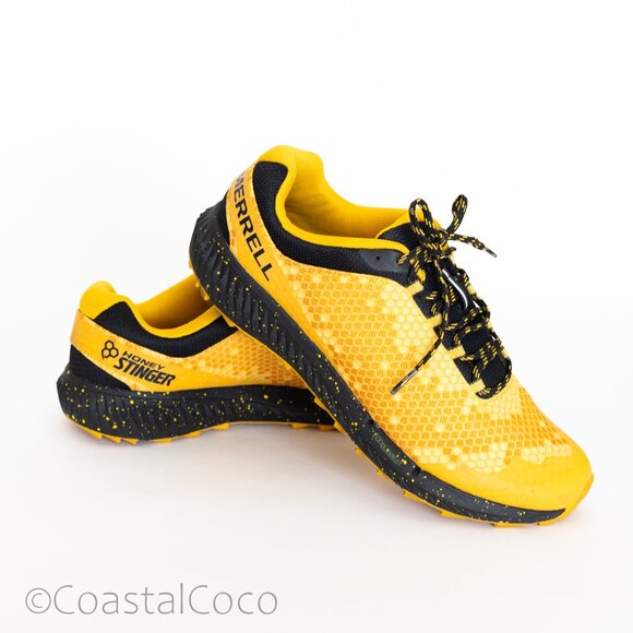 Merrell x Honey Stinger Agility Synthesis Sneakers 9 Honeycomb Obstacle Racing - Picture 1 of 13